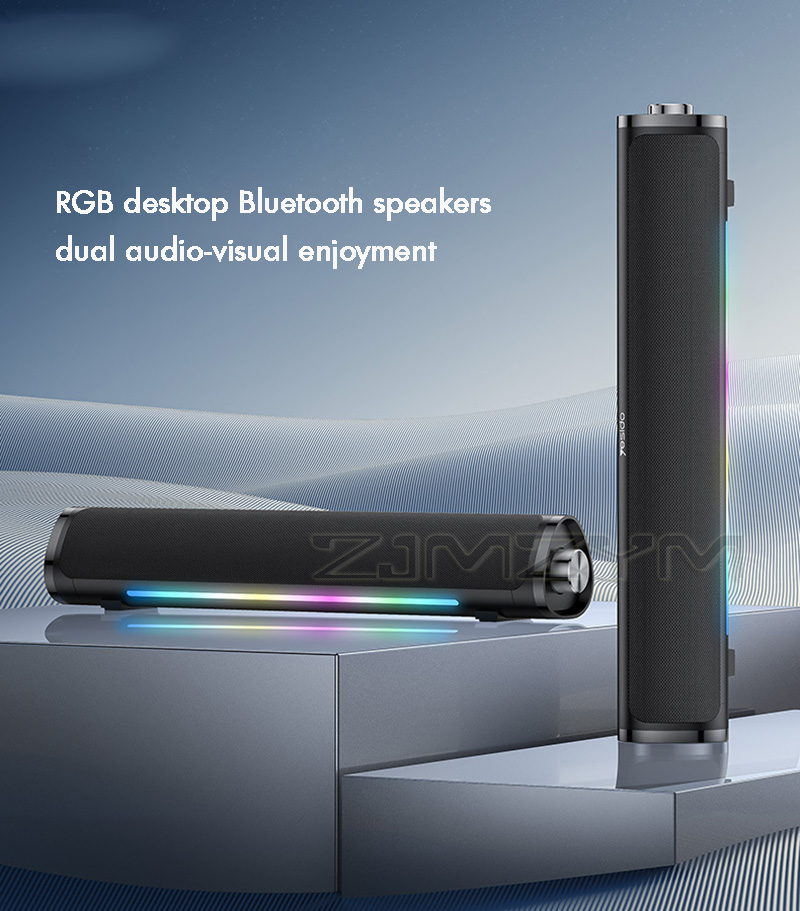 Gaming Speaker 2.1 - Altoparlanti Bluetooth Doppi con Subwoofer, Illuminazione