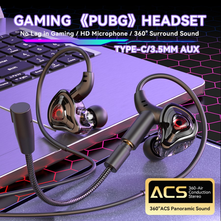 Esports Gaming Headset - Cuffie da gioco per eSport, suono