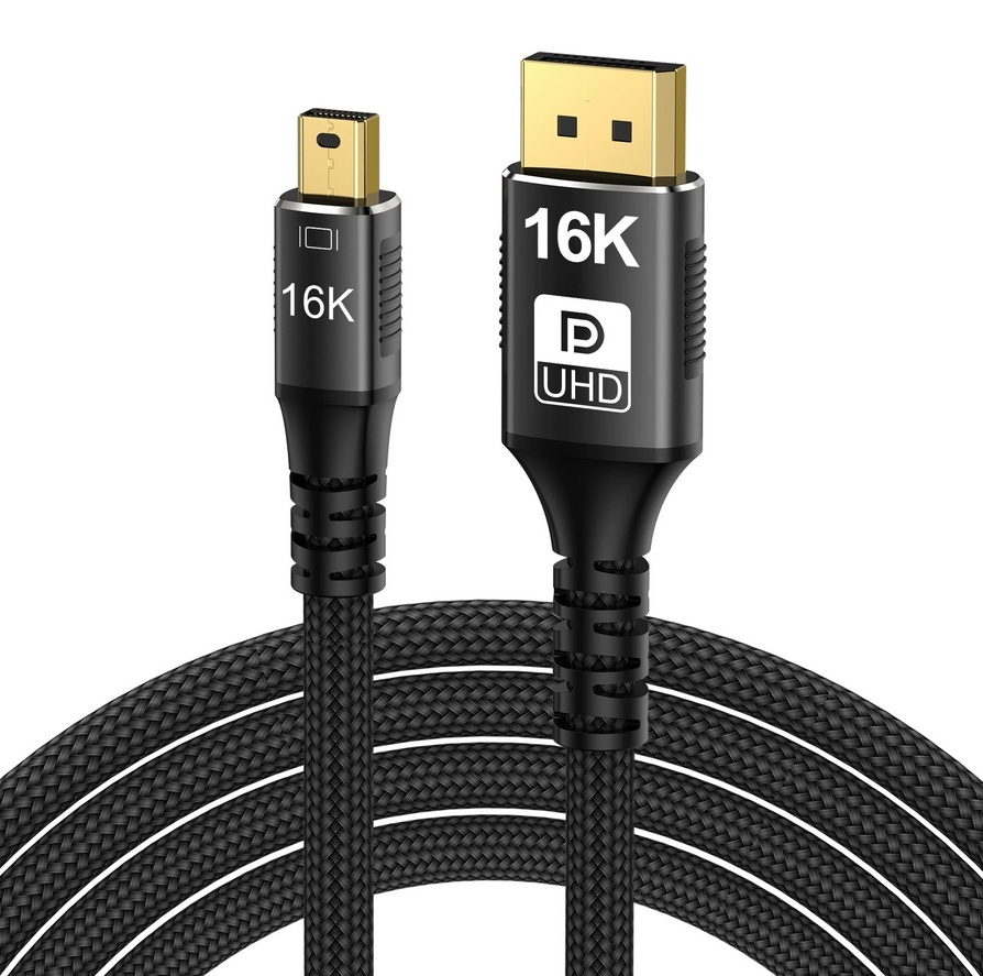 Gaming Speaker 2.1 - Cavo Mini DisplayPort a DisplayPort 16K,