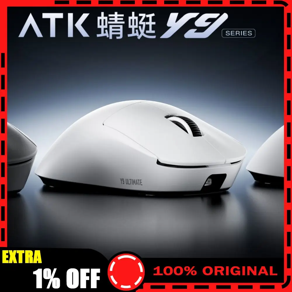Esports Gaming Mouse Wireless - Mouse Wireless ATK Dragonfly Y9, Ergonomico,