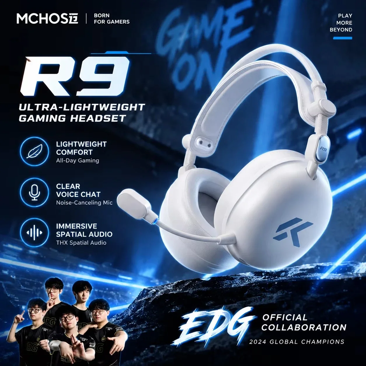 Cuffie da gaming MCHOSE R9 235 - Esports Gaming Headset recensione e prezzo