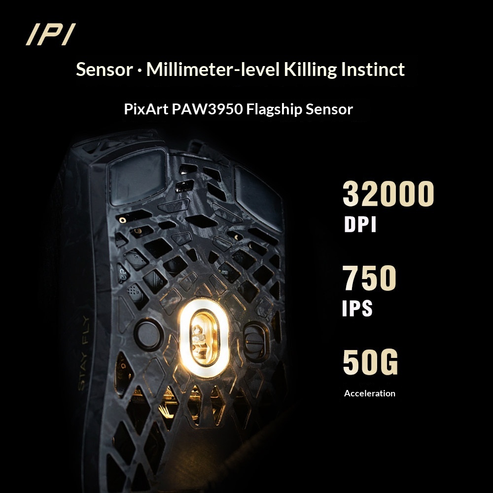 Mouse Wireless IPI FLY in Fibr - Esports Gaming Mouse Wireless recensione e prezzo