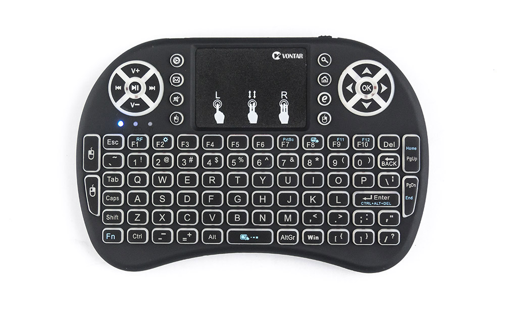 Tastiera wireless VONTAR I8 ve - Keyboard Tenkeyless recensione e prezzo