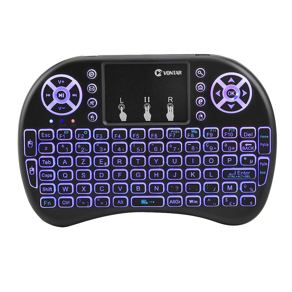 Tastiera wireless VONTAR I8 ve - Keyboard Tenkeyless recensione e prezzo