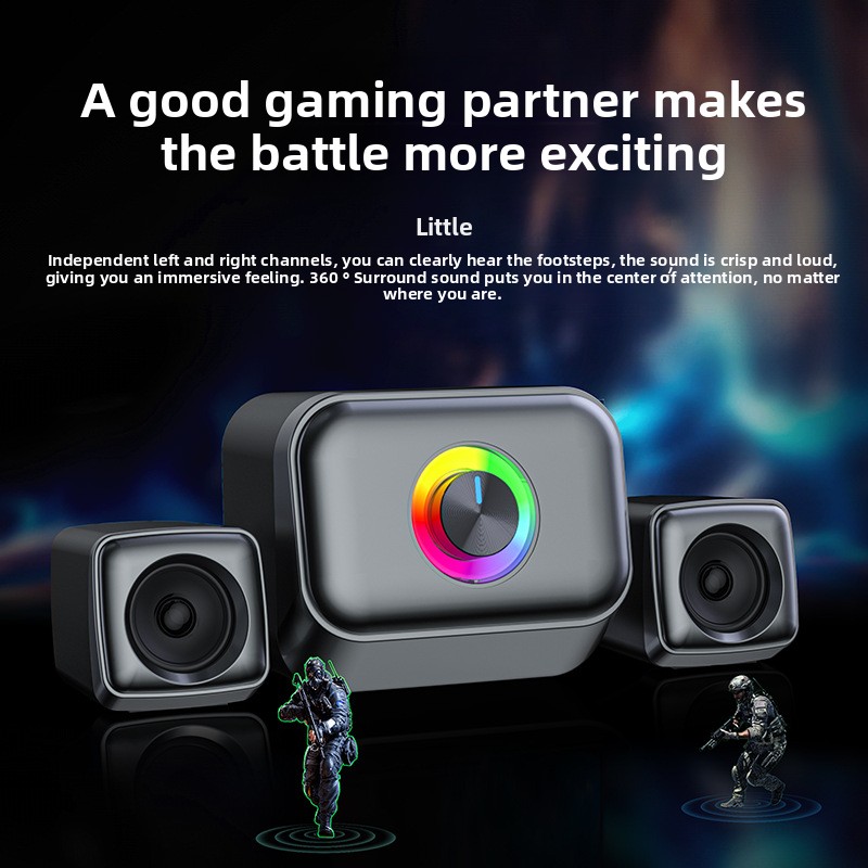 Subwoofer RGB per Gaming Cabla - Gaming Speaker 2.1 recensione e prezzo