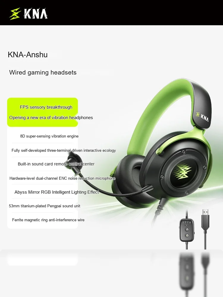 Cuffie da gaming KNA Dark Pivo - Esports Gaming Headset recensione e prezzo