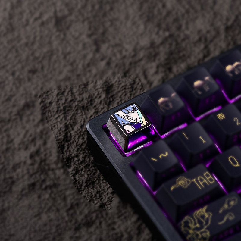 Keycaps Anime Tema Cyberpunk 2 - Keyboard Tenkeyless recensione e prezzo