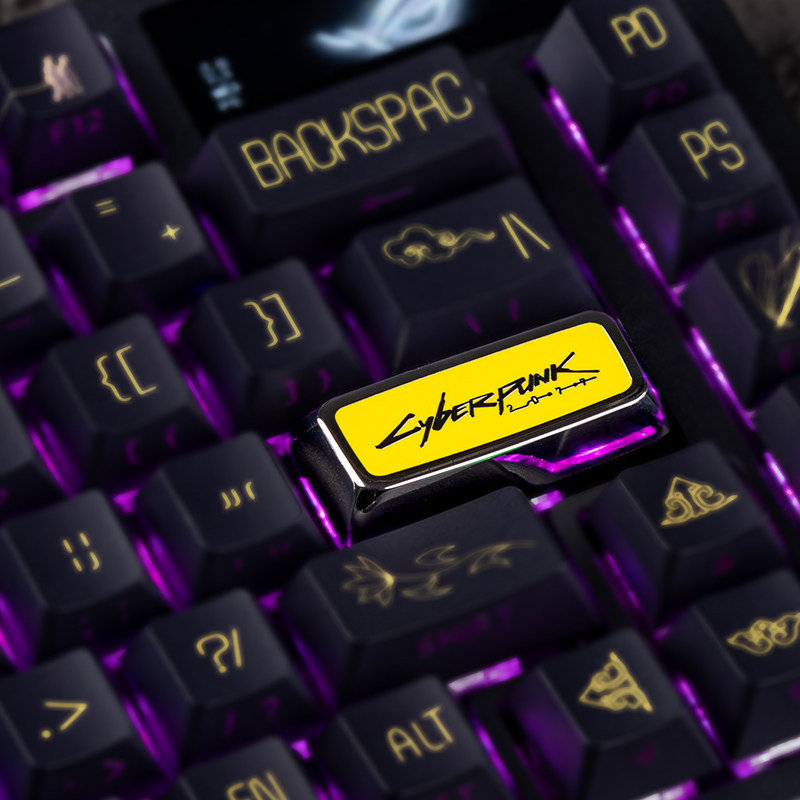 Keycaps Anime Tema Cyberpunk 2 - Keyboard Tenkeyless recensione e prezzo