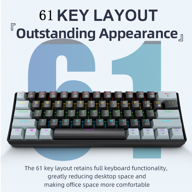 Tastiera Meccanica Gaming Cabl - Keyboard Tenkeyless recensione e prezzo