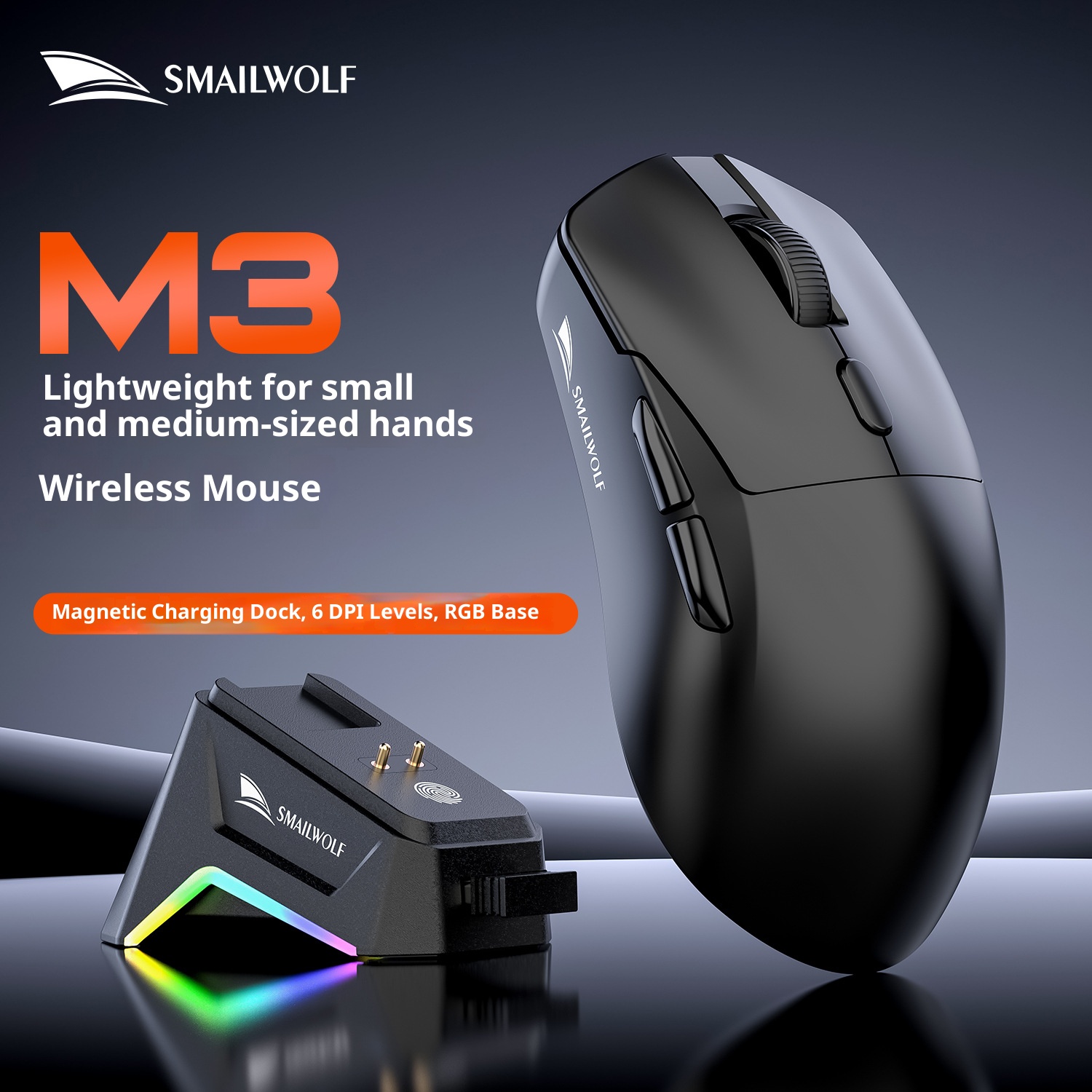 SMAILWOLF M3 PRO Mouse Wireles - Esports Gaming Mouse Wireless recensione e prezzo