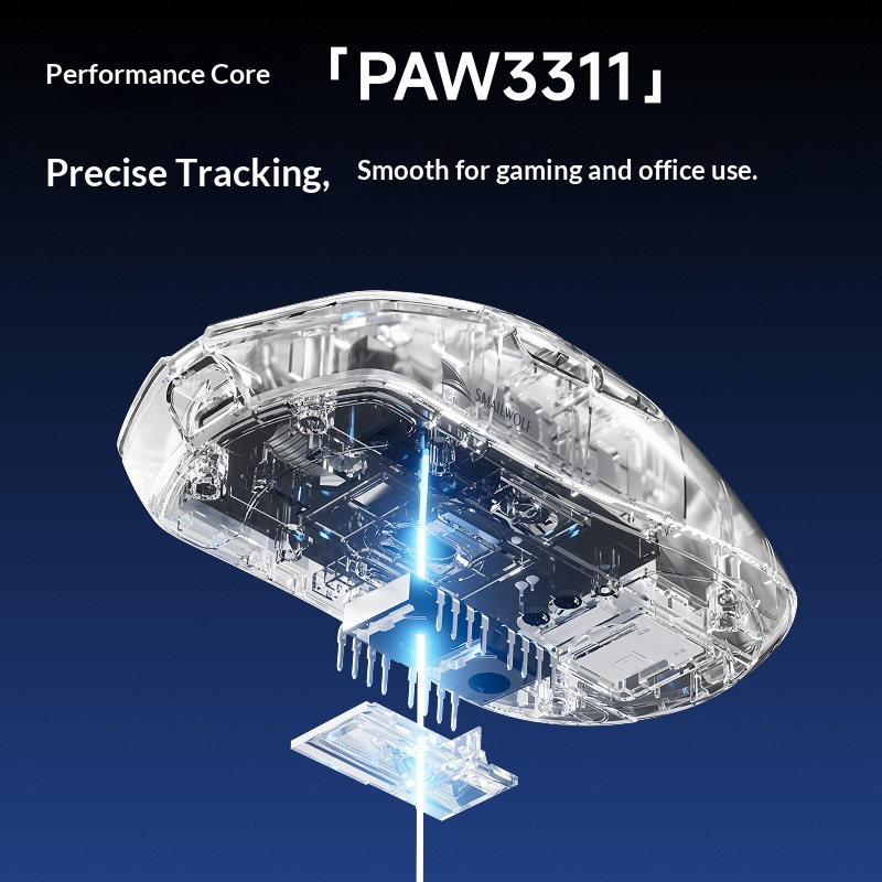 SMAILWOLF M3 PRO Mouse Wireles - Esports Gaming Mouse Wireless recensione e prezzo