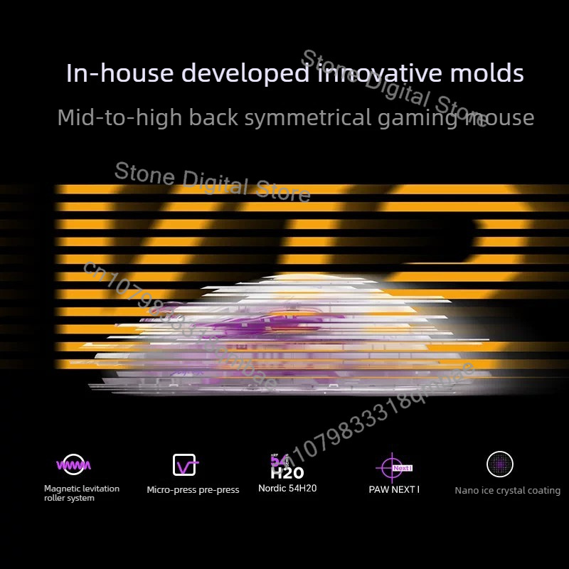 Mouse Scyrox Serie V12L/V12M N - Esports Gaming Mouse Wireless recensione e prezzo